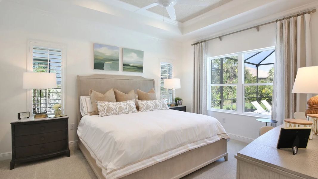 Furnished interior view inside a new home in Windward Real Estate and Homes for Sale in Sarasota, FL - Neal Communities, Lakewood Ranch (Image 3).