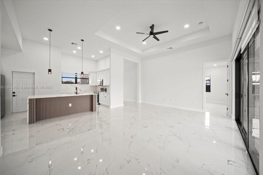Spacious, unfurnished interior of a new home in , Cape Coral (Image 51). Spacious, unfurnished interior of a new home in , Cape Coral (Image 51).