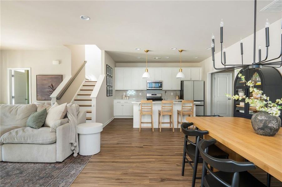 Furnished interior view inside a new home in Harmony, Auburn (Image 7).