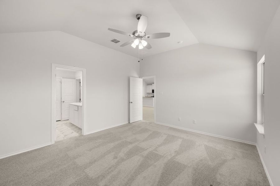 Representative exterior photo of a completed home built from the Austin by Impression Homes in Baker Farms, Cleburne, TX (Image 13).