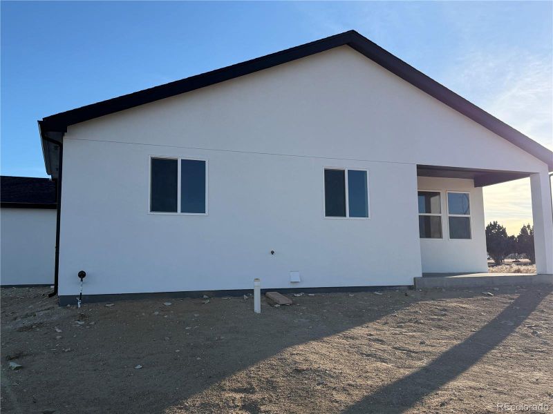 Exterior details and patio area of a home in , Pueblo (Image 4). Exterior details and patio area of a home in , Pueblo (Image 4).