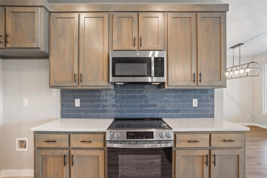 Close-up of interior finishes inside a home in , Belton (Image 12).
