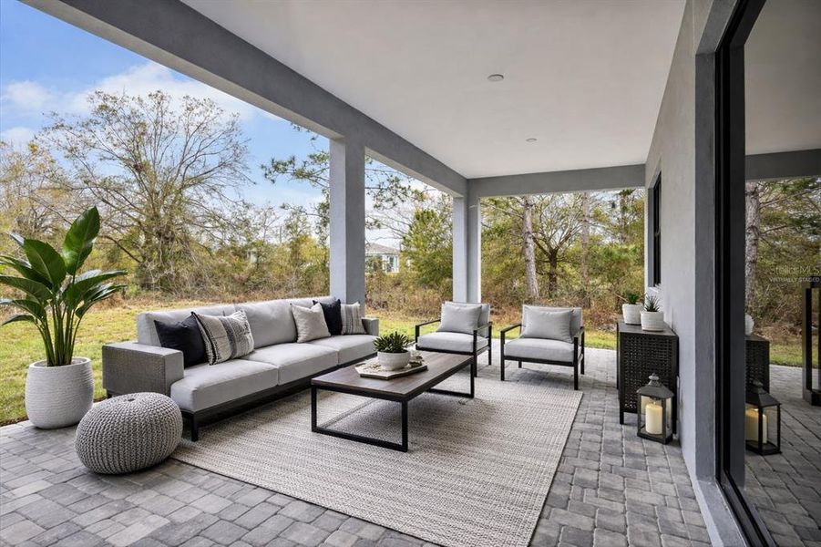 Exterior details and patio area of a home in , Port Charlotte (Image 30).