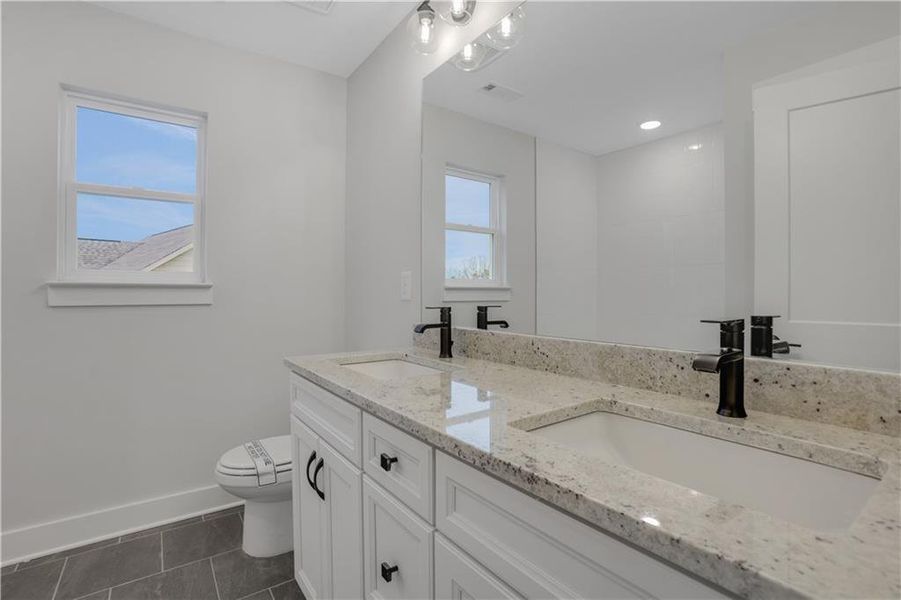 Furnished interior view inside a new home in Cambridge, Flowery Branch (Image 13). Furnished interior view inside a new home in Cambridge, Flowery Branch (Image 13).