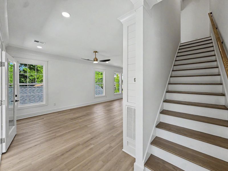 Spacious, unfurnished interior of a new home in , North Charleston (Image 32). Spacious, unfurnished interior of a new home in , North Charleston (Image 32).