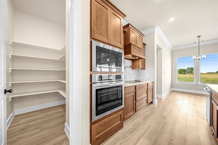Furnished interior view inside a new home in Rocky Top, Krum (Image 16).