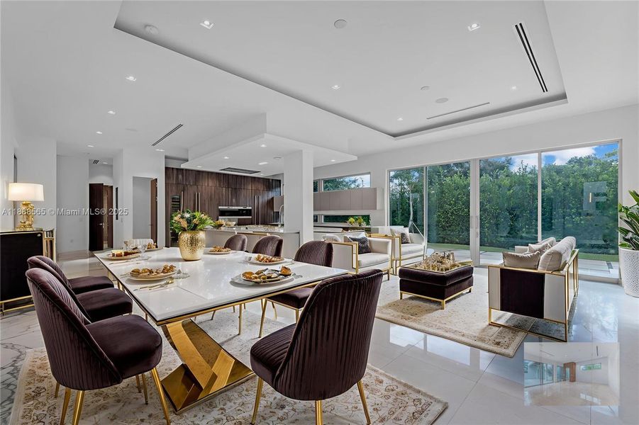 Furnished interior view inside a new home in , Pinecrest (Image 11). Furnished interior view inside a new home in , Pinecrest (Image 11).