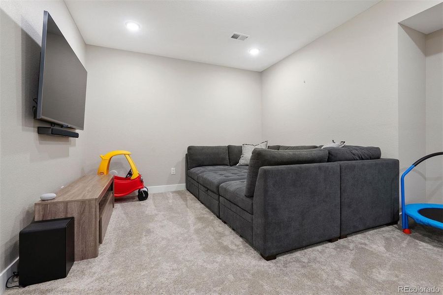 Furnished interior view inside a new home in , Denver (Image 17).