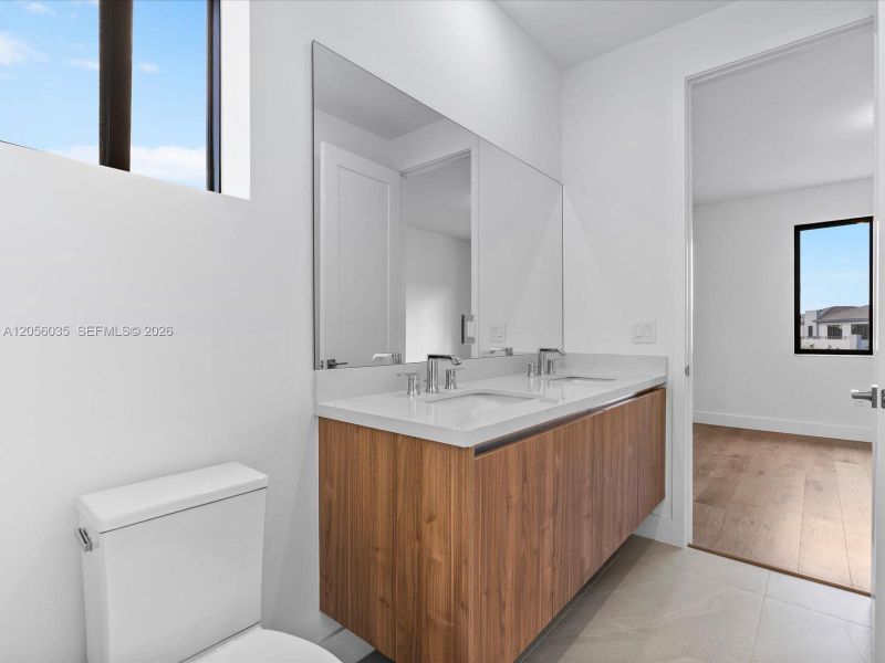 Furnished interior view inside a new home in , Miami (Image 43). Furnished interior view inside a new home in , Miami (Image 43).