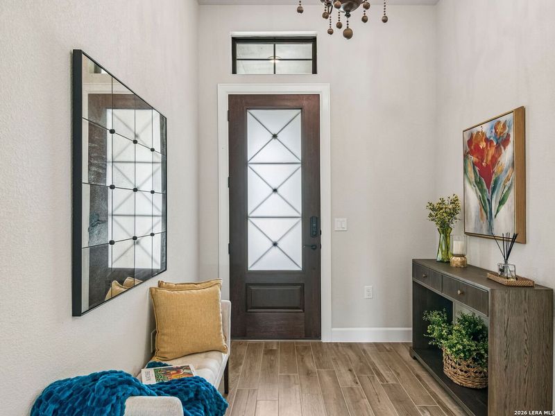 Furnished interior view inside a new home in Kissing Tree, San Marcos (Image 12). Furnished interior view inside a new home in Kissing Tree, San Marcos (Image 12).