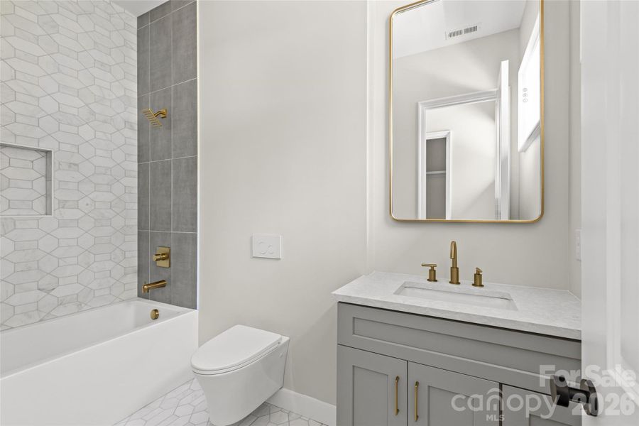 Furnished interior view inside a new home in , Davidson (Image 11).