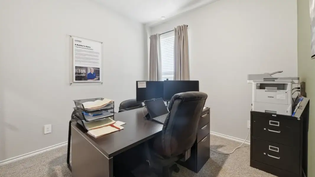 Furnished interior view inside a new home in Morningstar, Aledo (Image 26). Furnished interior view inside a new home in Morningstar, Aledo (Image 26).