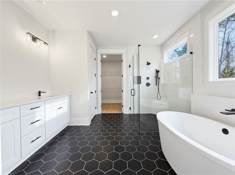 Furnished interior view inside a new home in , Rydal (Image 37).