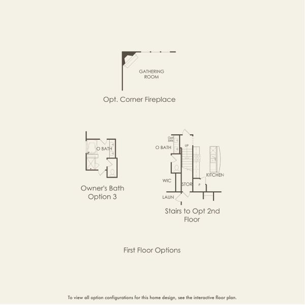 2D floor plan layout for the Bedrock by Pulte Homes in Independence at Carter's Station, Columbia, TN (Image 3).