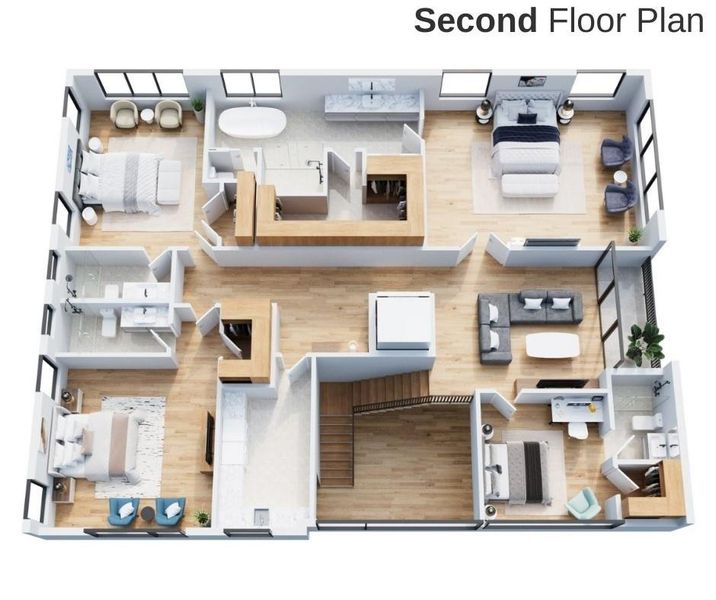 Second Floor Plan Second Floor Plan