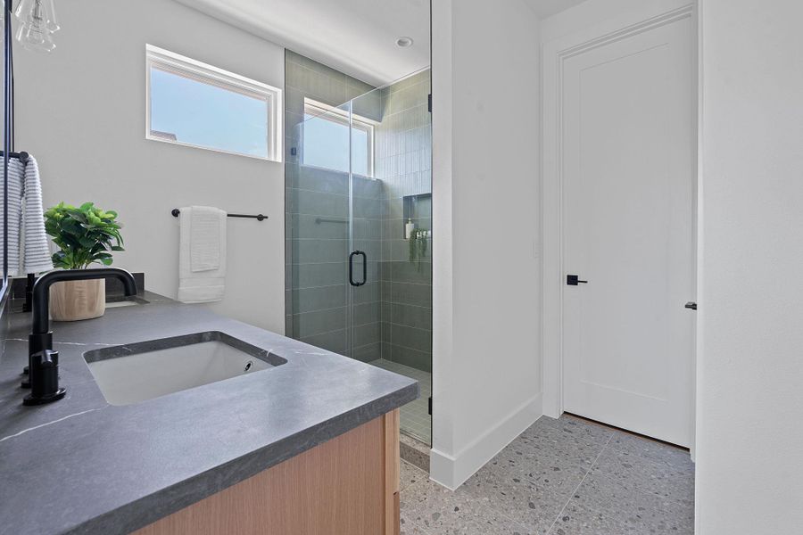 Furnished interior view inside a new home in , Austin (Image 13). Furnished interior view inside a new home in , Austin (Image 13).