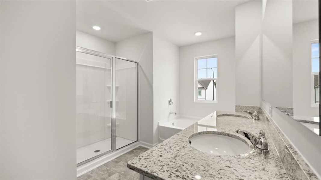 Furnished interior view inside a new home in Sheffield Highlands, Dallas (Image 6).