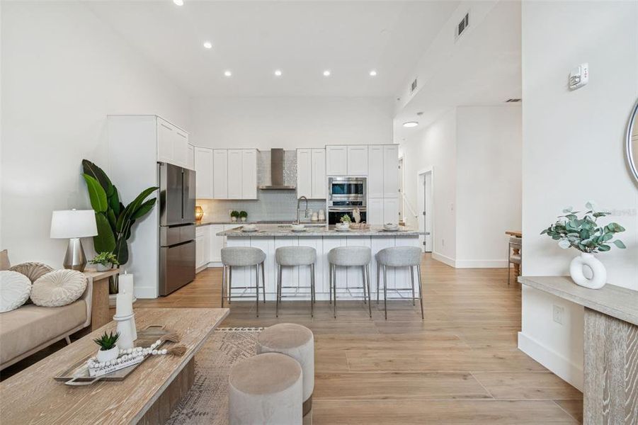 Furnished interior view inside a new home in , Sarasota (Image 57).