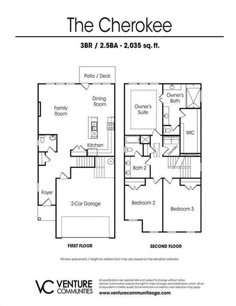 2D floor plan layout of this home in , Calhoun, GA (Image 4).