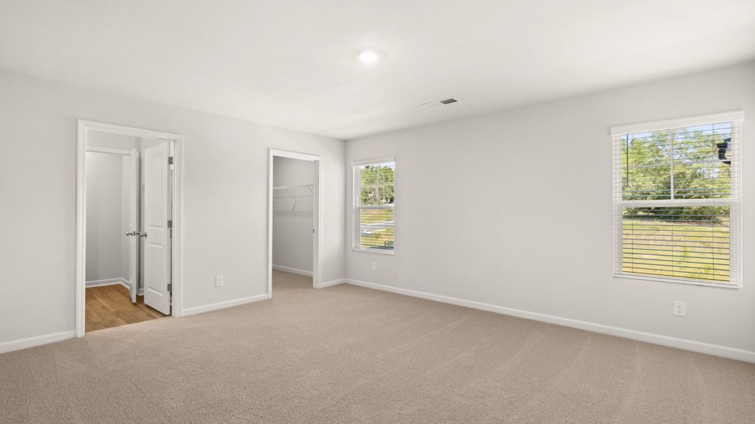 Spacious, unfurnished interior of a new home in Rushing Waters Townhomes, North Augusta (Image 24). Spacious, unfurnished interior of a new home in Rushing Waters Townhomes, North Augusta (Image 24).