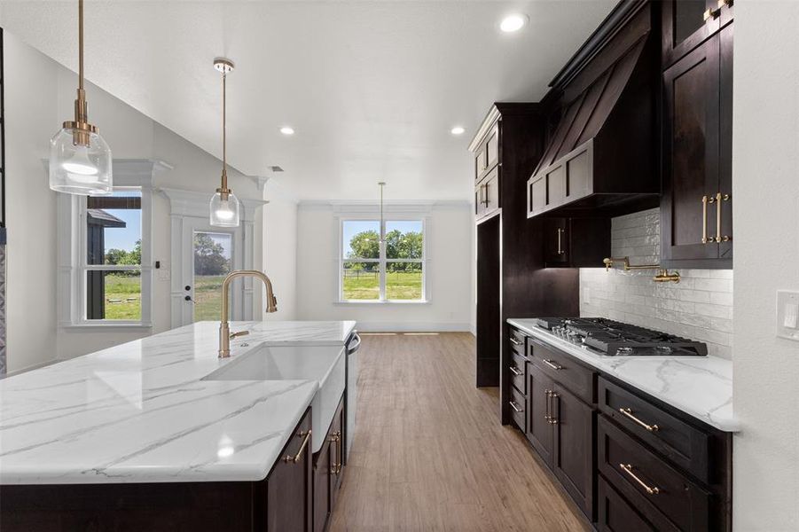 Furnished interior view inside a new home in Briar Branch Estates, Celeste (Image 31). Furnished interior view inside a new home in Briar Branch Estates, Celeste (Image 31).