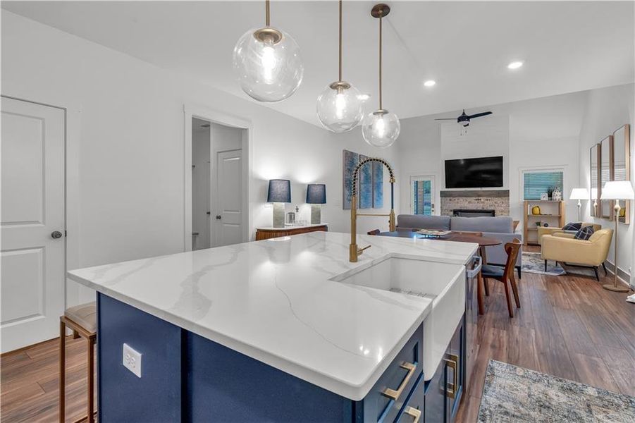 Furnished interior view inside a new home in , Emerson (Image 32).