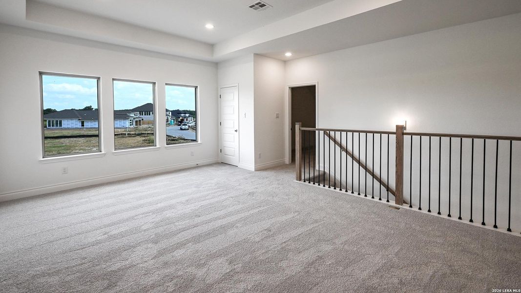 Spacious, unfurnished interior of a new home in Legacy at Lake Dunlap, New Braunfels (Image 24). Spacious, unfurnished interior of a new home in Legacy at Lake Dunlap, New Braunfels (Image 24).