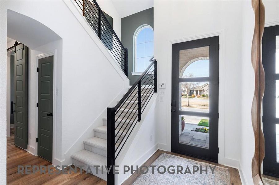 Furnished interior view inside a new home in Wellington, Haslet (Image 10).