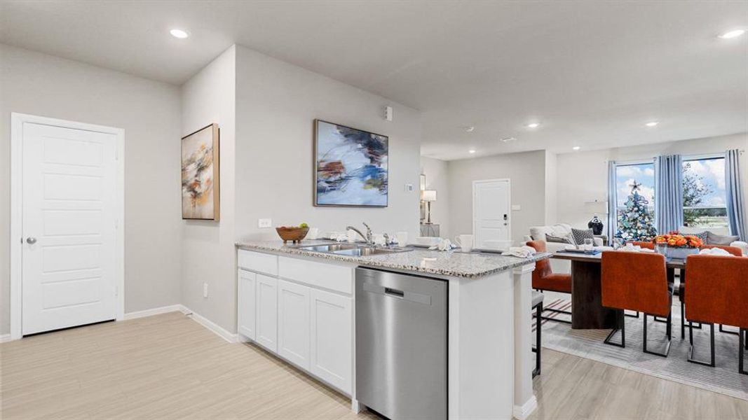 Furnished interior view inside a new home in Orchard Village, Fort Worth (Image 14).