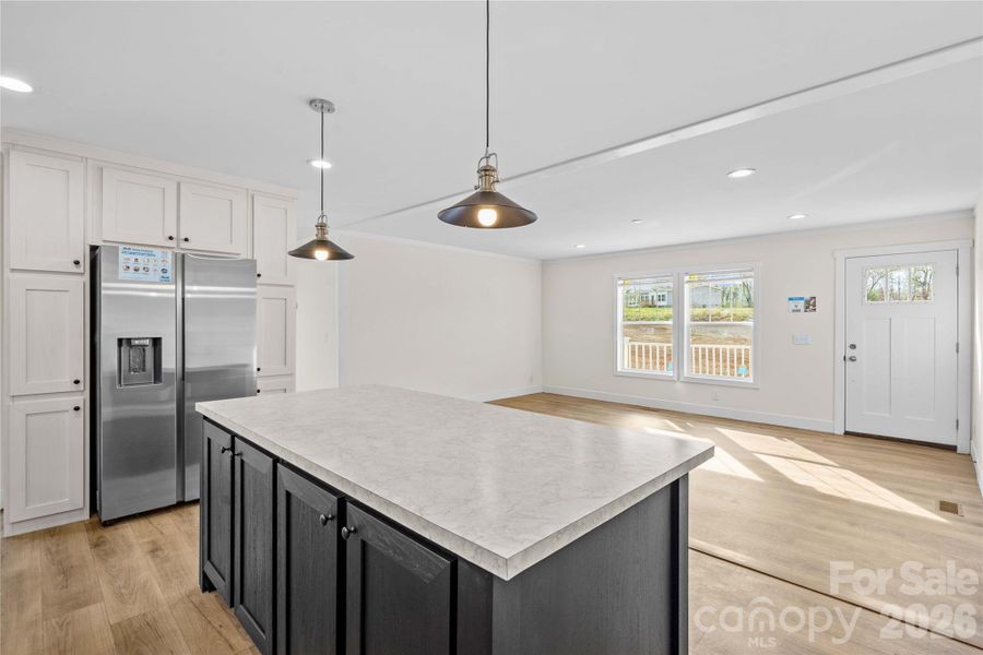 Furnished interior view inside a new home in , Hamptonville (Image 9).