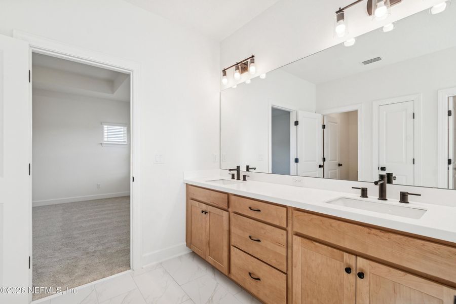 Furnished interior view inside a new home in Granville at eTown 38', Jacksonville (Image 12). Furnished interior view inside a new home in Granville at eTown 38', Jacksonville (Image 12).