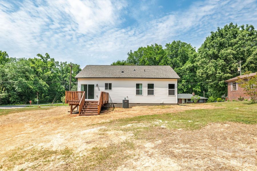 Exterior details and patio area of a home in , Cherryville (Image 31).