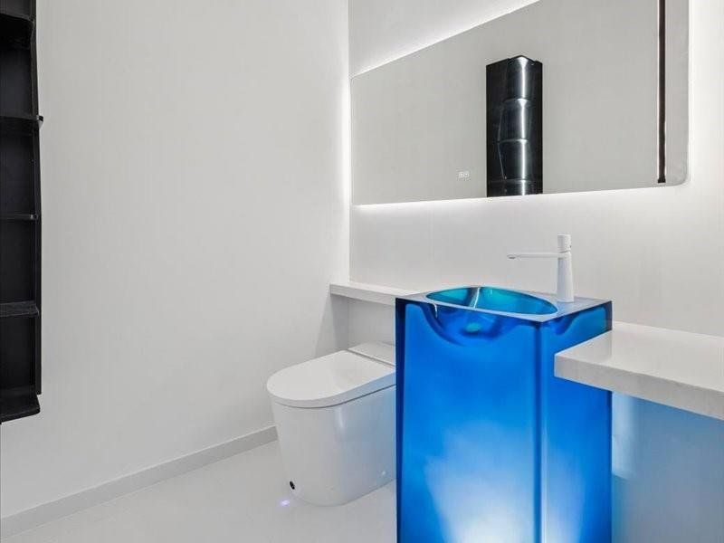 Close-up of interior finishes inside a home in , Houston (Image 20).