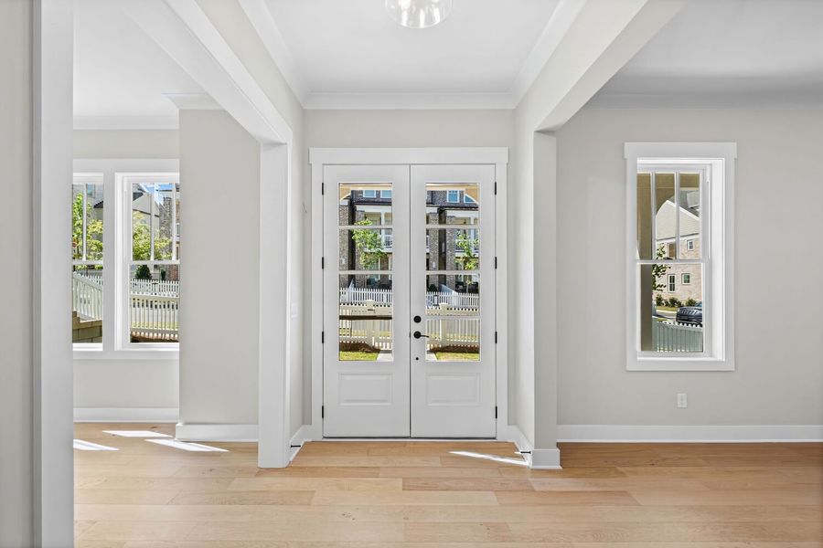 Representative unfurnished interior of a home built from the The Aldridge by JW Collection in South On Main, Woodstock (Image 9).