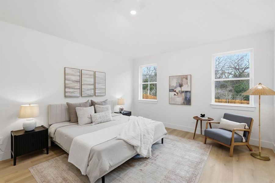 Furnished interior view inside a new home in , Fort Worth (Image 13).