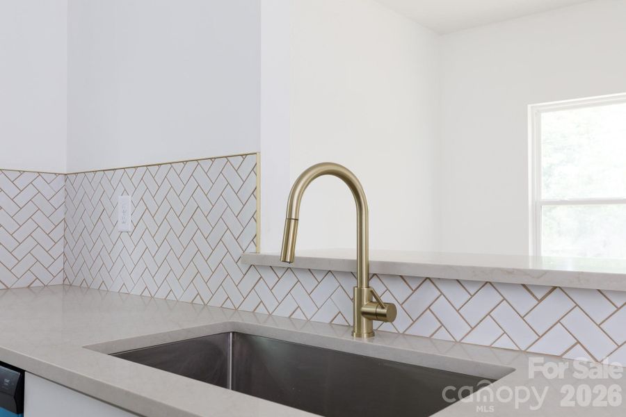 Close-up of interior finishes inside a home in , Great Falls (Image 9).