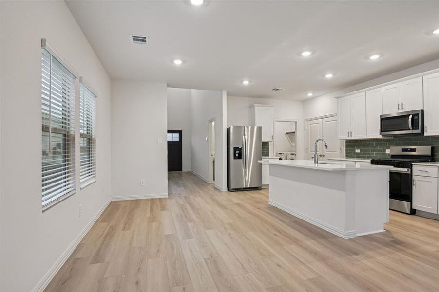 Furnished interior view inside a new home in Lakehaven - Spring Series, Farmersville (Image 7).
