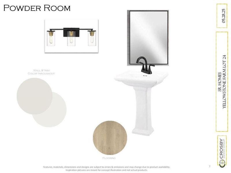 Sample of building materials used in homes in Yellowstone Farms, Cumming (Image 4). Sample of building materials used in homes in Yellowstone Farms, Cumming (Image 4).
