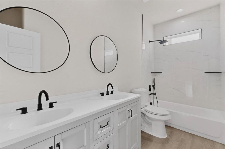 Furnished interior view inside a new home in , Kaufman (Image 12).