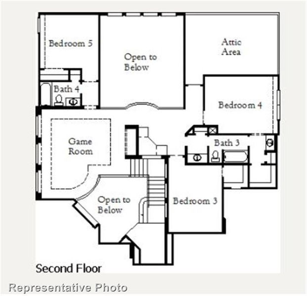 Lockhart II Second Floor Plan Lockhart II Second Floor Plan