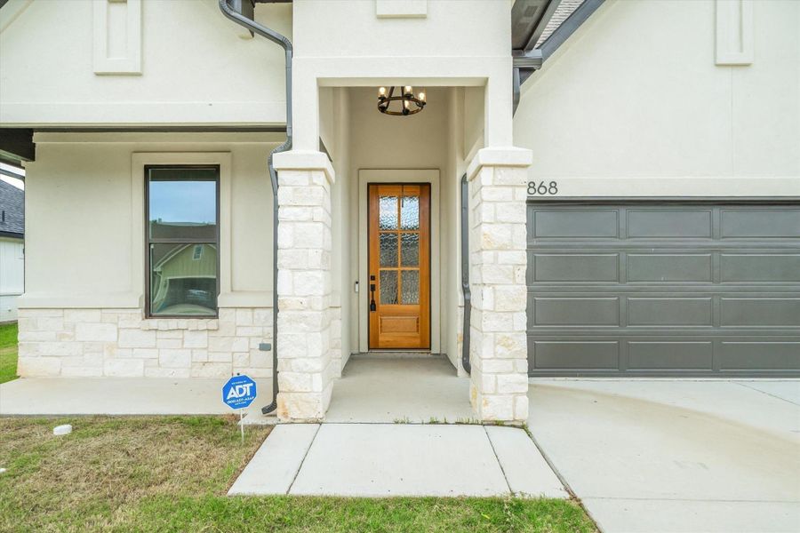 Exterior details and patio area of a home in , Canton (Image 3).