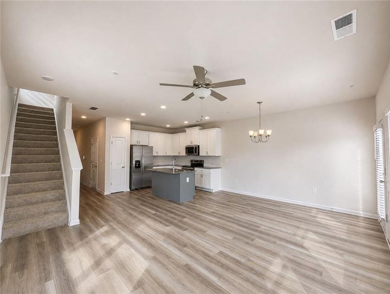 Spacious, unfurnished interior of a new home in Walden Park – The Collection, Jonesboro (Image 11).