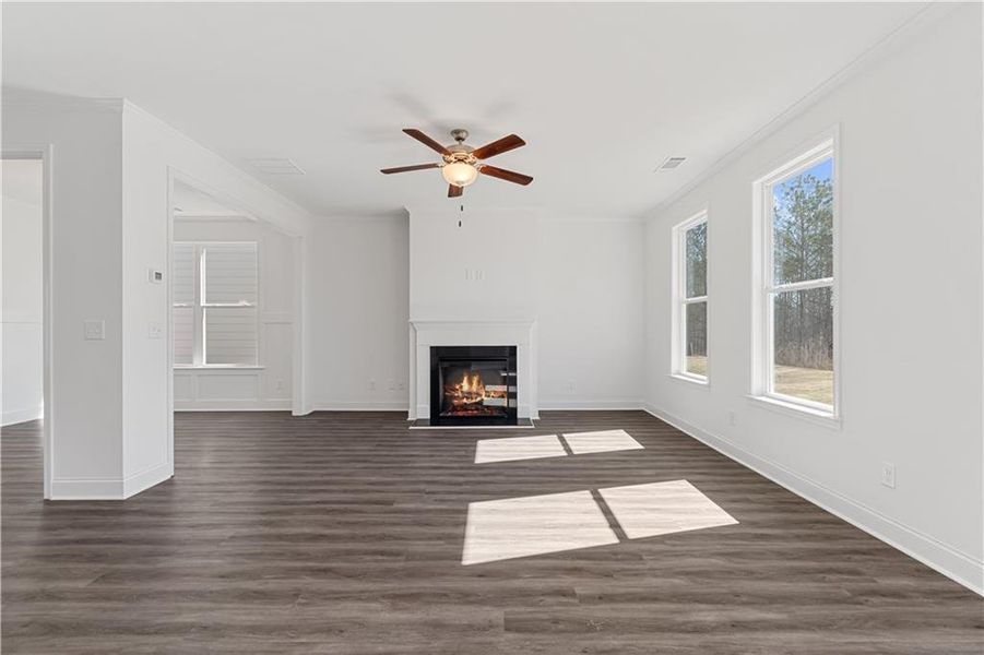 Spacious, unfurnished interior of a new home in Highland Park, Stonecrest (Image 13).