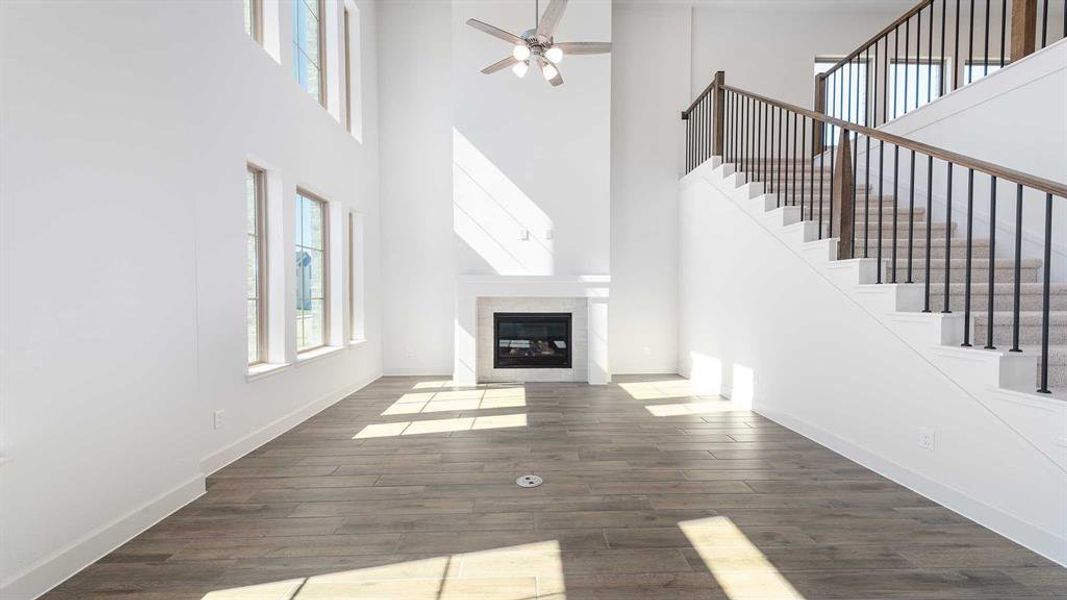 Spacious, unfurnished interior of a new home in The Parks At Wilson Creek 40', Celina (Image 13). Spacious, unfurnished interior of a new home in The Parks At Wilson Creek 40', Celina (Image 13).