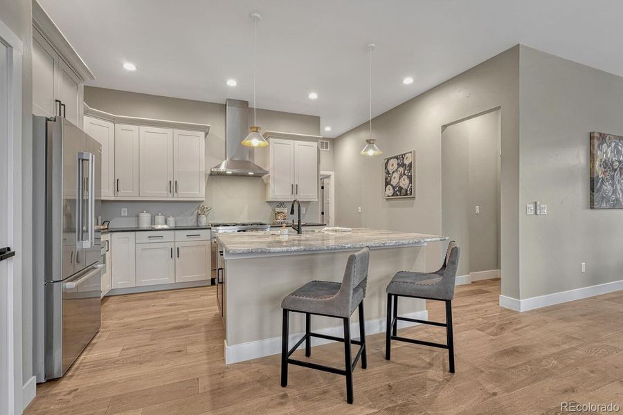 Furnished interior view inside a new home in , Colorado Springs (Image 9).