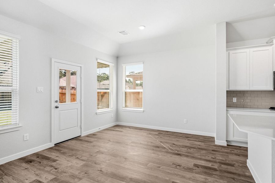 Spacious, unfurnished interior of a new home in Audubon, Magnolia (Image 11). Spacious, unfurnished interior of a new home in Audubon, Magnolia (Image 11).