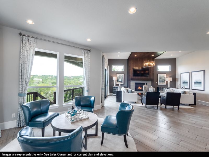 Furnished interior view inside a new home in Arcadia, Brentwood (Image 6). Furnished interior view inside a new home in Arcadia, Brentwood (Image 6).