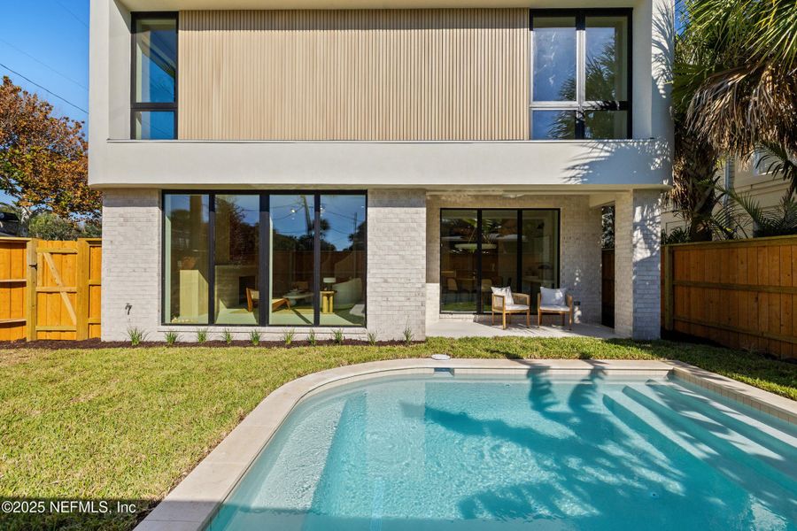 Exterior details and patio area of a home in , Atlantic Beach (Image 36).