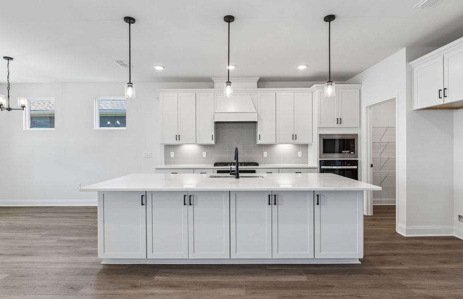 Furnished interior view inside a new home in Del Webb Southern Harmony, Murfreesboro (Image 5).
