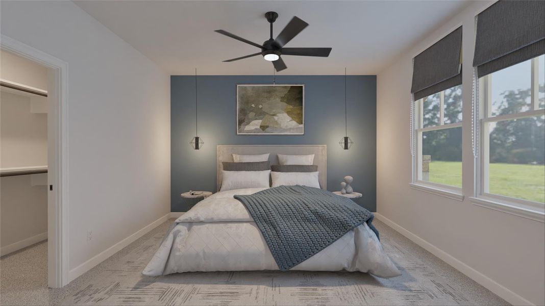 Furnished interior view inside a new home in The Porch at Du Pre, Buda (Image 8). Furnished interior view inside a new home in The Porch at Du Pre, Buda (Image 8).